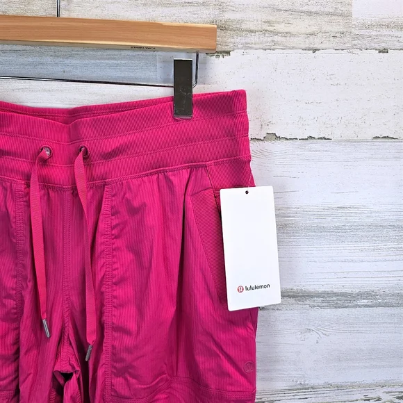 Lululemon Dance Studio Mid-Rise Pants Sonic Pink Size 10 Activewear Balletcore - Picture 8 of 16
